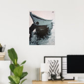 Druck "Schiff" Poster (Heimbüro)