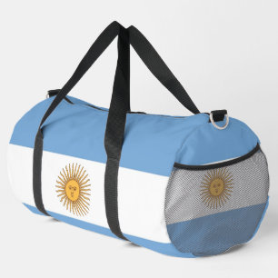Druck-Schneid-Näh-Tasche mit der Flagge Argentinie Duffle Bag