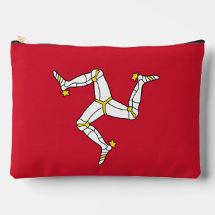 Druck-Schneid-Näh-Tasche mit der Flagge der Isle o Zubehörtasche