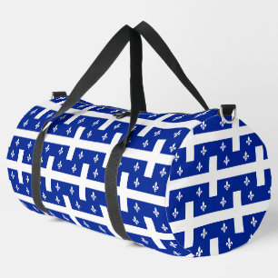 Druck-Schneid-Näh-Tasche mit der Flagge von Quebec Duffle Bag