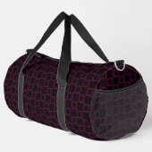 Druck Schneiden Nähbeutel lila violett schwarz Des Duffle Bag (Rechte Ecke)