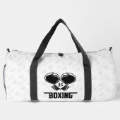 Druck schneiden Nähen große Duffeltasche Duffle Bag (Rückseite)