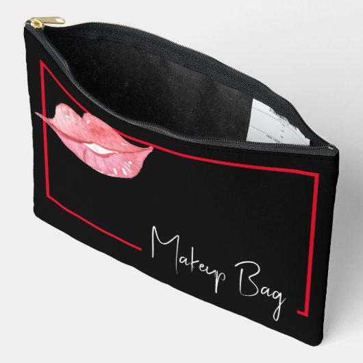 Druck schneiden Nähen große Zubehörtasche (Offen)