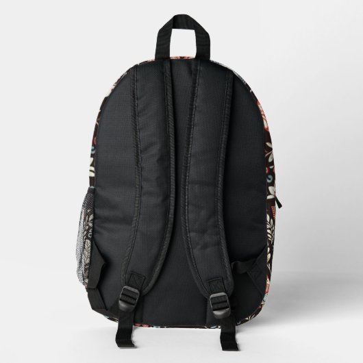 Druck Schneiden Rucksack mit Folk Art Design für N (Rückseite)