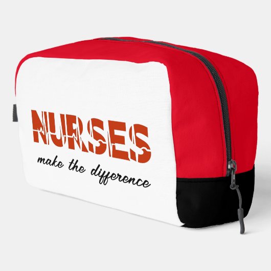 Druck Schneiden Toilettenbeutel Waschbeutel (Rechte Ecke)