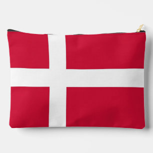 Druck-, Schnitt- und Nahtasche mit der Flagge Däne Zubehörtasche