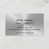 Druck-Service-Visitenkarte Visitenkarte (Rückseite)