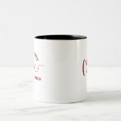 Druck Shruggy Tasse w/red (Mittel)