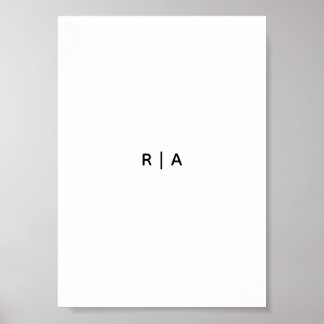 Druck, Standard-Halbmatt Poster