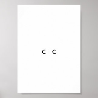 Druck, Standard-Halbmatt Poster