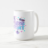 Drück Start Y2K Retro-Gaming-Arcade Chrome 90er Sp Kaffeetasse (VorderseiteRechts)