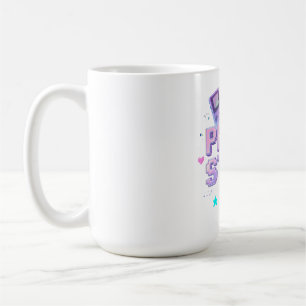 Drück Start Y2K Retro-Gaming-Arcade Chrome 90er Sp Kaffeetasse