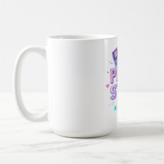 Drück Start Y2K Retro-Gaming-Arcade Chrome 90er Sp Kaffeetasse