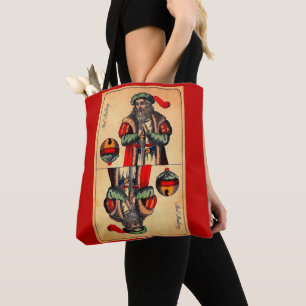 Druck Tarotkartennr. 2 des 19. Jahrhunderts Tasche