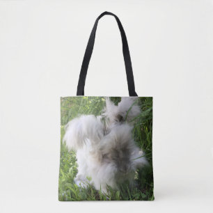 Druck-Taschen-Tasche - englisches Angora-Kaninchen Tasche