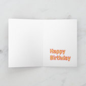 Druck-Text-Skript Innere alles Gute zum Geburtstag Karte (Innenseite)