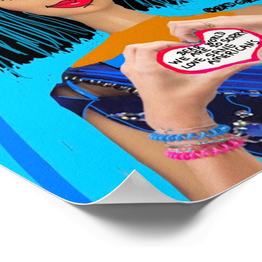 Druck vom Originalkunstwerk Poster (Ecke)