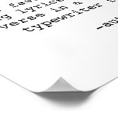 Druck von benutzerdefinierten Angeboten / kundensp Poster (Ecke)