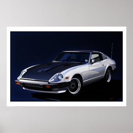 Druck von Datsun 280ZX Poster (Vorne)
