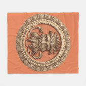 Druck von drei Gesichtern Fleecedecke (Vorderseite (Horizontal))