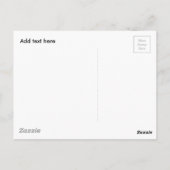 Druck von Haustieren und Besitzern im Sand Postkarte (Rückseite)