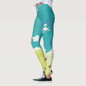 DRUCK VON WALEN WÄHREND DER Leggings (Links)