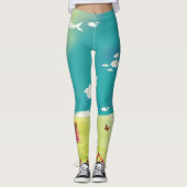 DRUCK VON WALEN WÄHREND DER Leggings (Vorderseite)