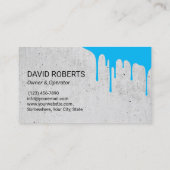 Druck Waschen 3D-Power Waschhaus Reinigung Visitenkarte (Rückseite)