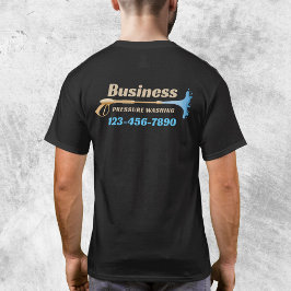 Druck Waschen Gold Power Washer Super Reinigung T-Shirt