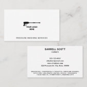 Druck-Waschen hinzufügen Ihres Logos Visitenkarte (Vorne/Hinten)