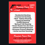 Druck Waschen Power Beruflich rot waschen Flyer<br><div class="desc">Druck Waschen Power Beruflich rot waschen</div>