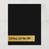 Druck Waschhaus Reinigung Power Flyer waschen (Hinten)