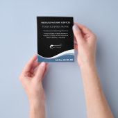 Druck Waschhaus Reinigung Power Flyer waschen (Gruppe)