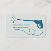 Druck Waschmaschine Power Haus Wash Visitenkarte (Vorderseite)