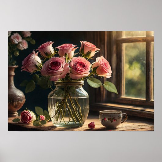 Druck, Wertposter-Papier (Halbglanz) Poster (Vorne)