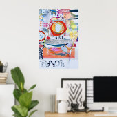 Druck, Wertposterpapier (Halbglanz) Poster (Heimbüro)