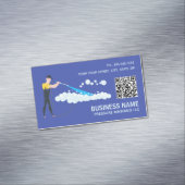 Druckabfall Custom QR Magnetische Visitenkarte (Beispiel)