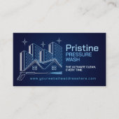 Druckabwaschdienste Visitenkarte (Vorderseite)