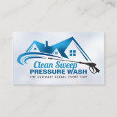 Druckabwaschdienste Visitenkarte (Vorderseite)