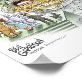 Druckassistent der Schulden Poster (Ecke)