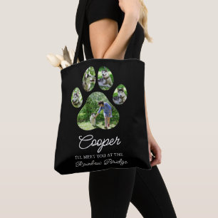 Druckausgabe mit Pet Name und Foto Tasche