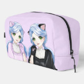 Druckausschnitt Nähbeutel Katze Katze Waschbeutel (Rechte Ecke)