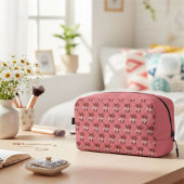 Druckausschnitt Nähen der Bag-Herzen Waschbeutel