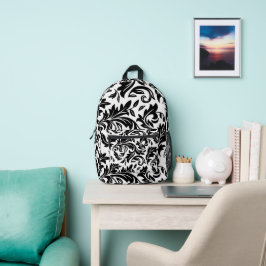 Druckausschnitt Nähtasche weiß - P0358 Bedruckter Rucksack
