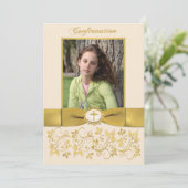 DRUCKband Bestätigungs-Foto-Einladung Einladung (Stehend Vorderseite)