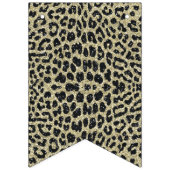Druckbanner aus Leopard, individuell anpassbar Wimpelkette (Erste Fahne)