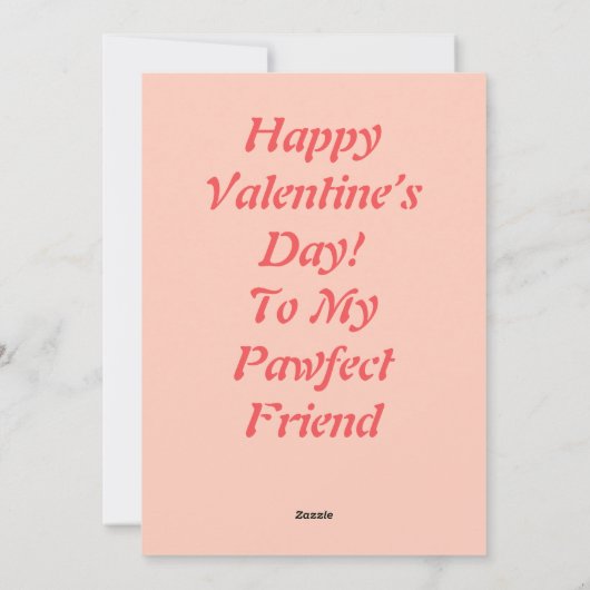 Druckbare, individuell anpassbare Retro-Valentinst Feiertagskarte (Rückseite)