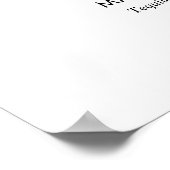 druckbare Katzenhochzeitschrift Drinks Bar signier Poster (Ecke)