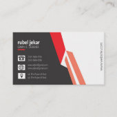 druckbare Visitenkartengestaltung Visitenkarte (Vorderseite)