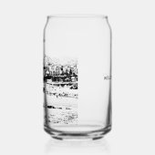 Druckbares Glas 0,5l (Links)